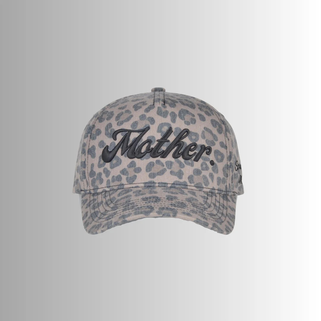 Strong as a mother® Canvas Hat - Leopard | Mother Hats