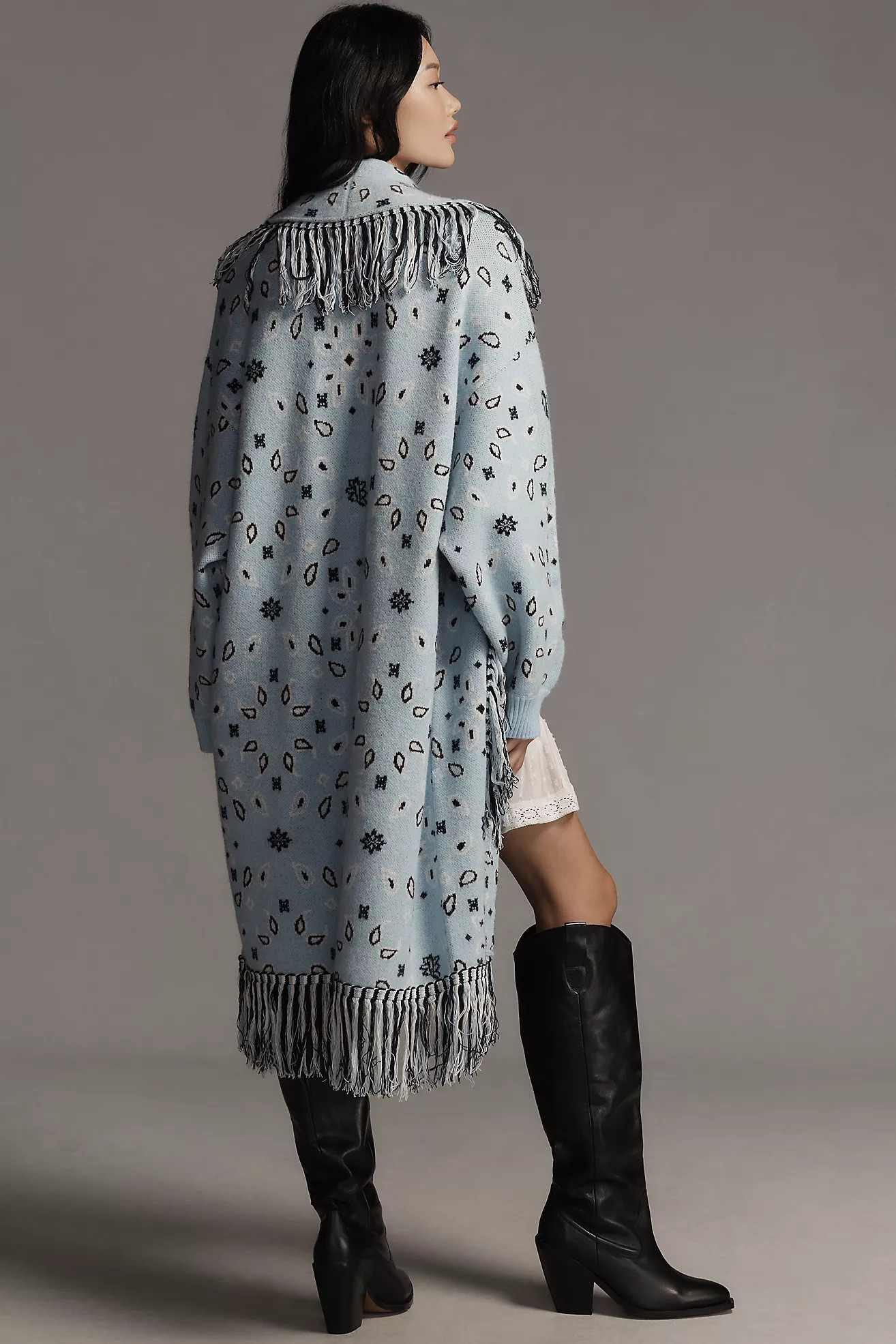 Bandana Fringed Duster | Anthropologie (US)