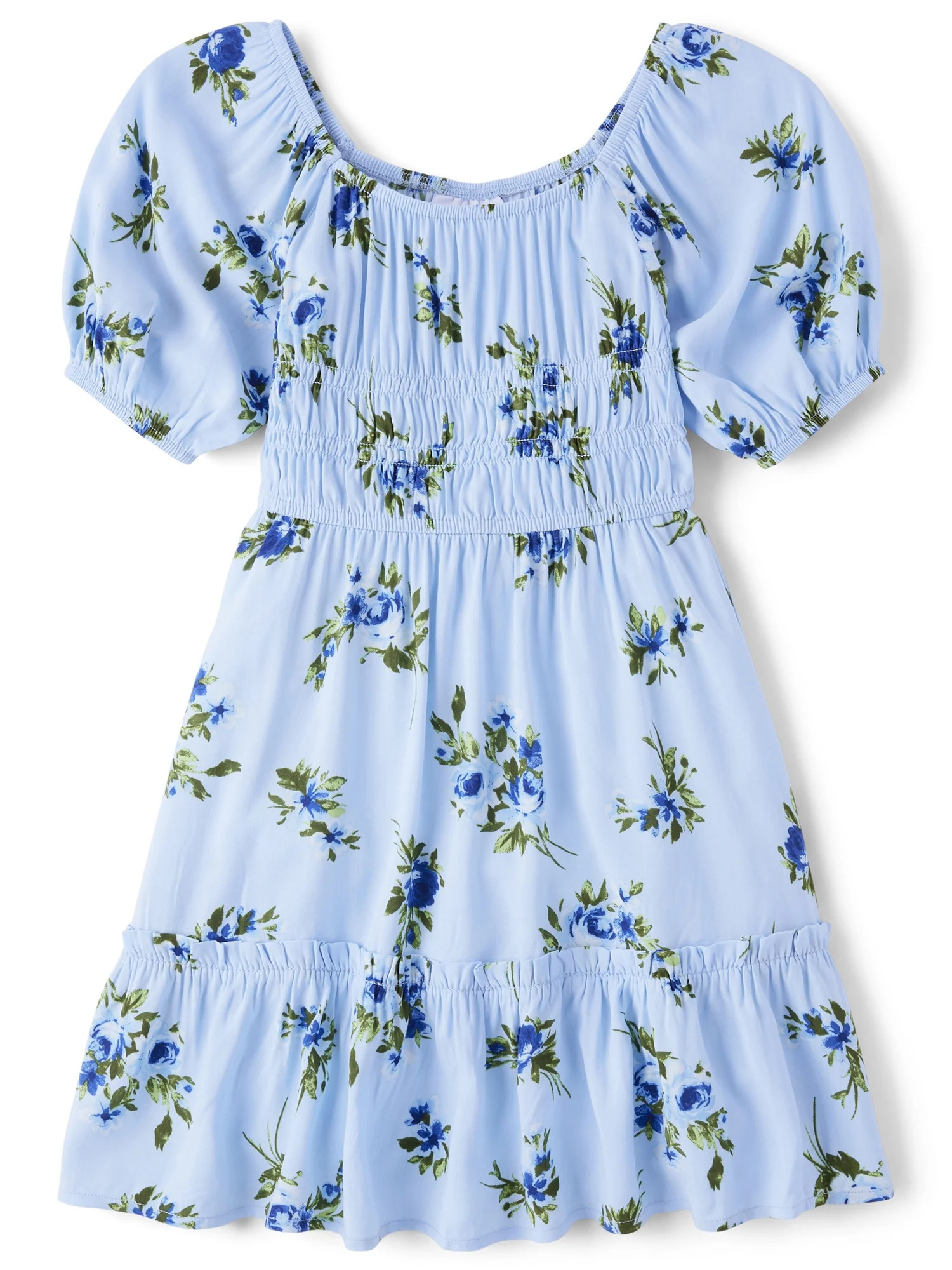 The Children's Place Mommy and Me Floral Ruffle Dress, Sizes XS-XXL - Walmart.com | Walmart (US)