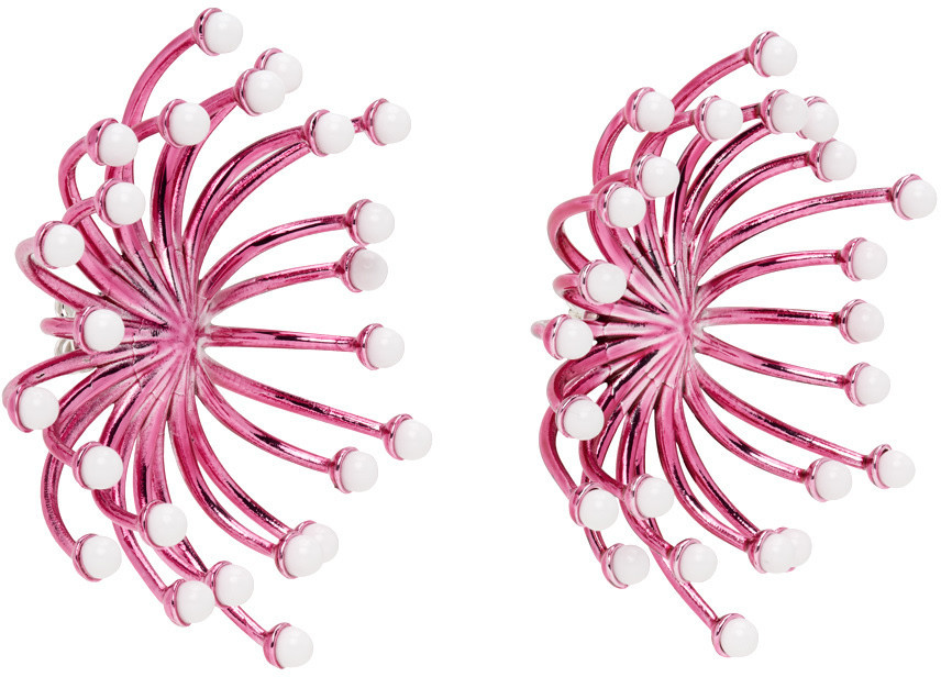 Pink Submarina Earrings | SSENSE