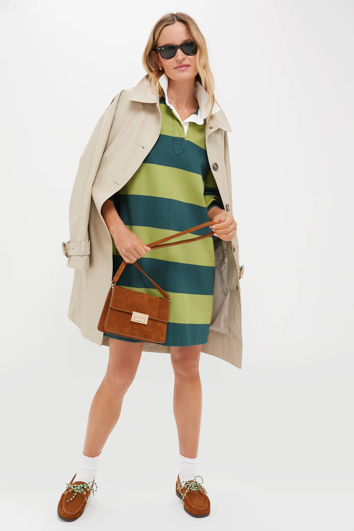 Woodbine and Junebug Stripe Travis Rugby Dress | Tuckernuck (US)