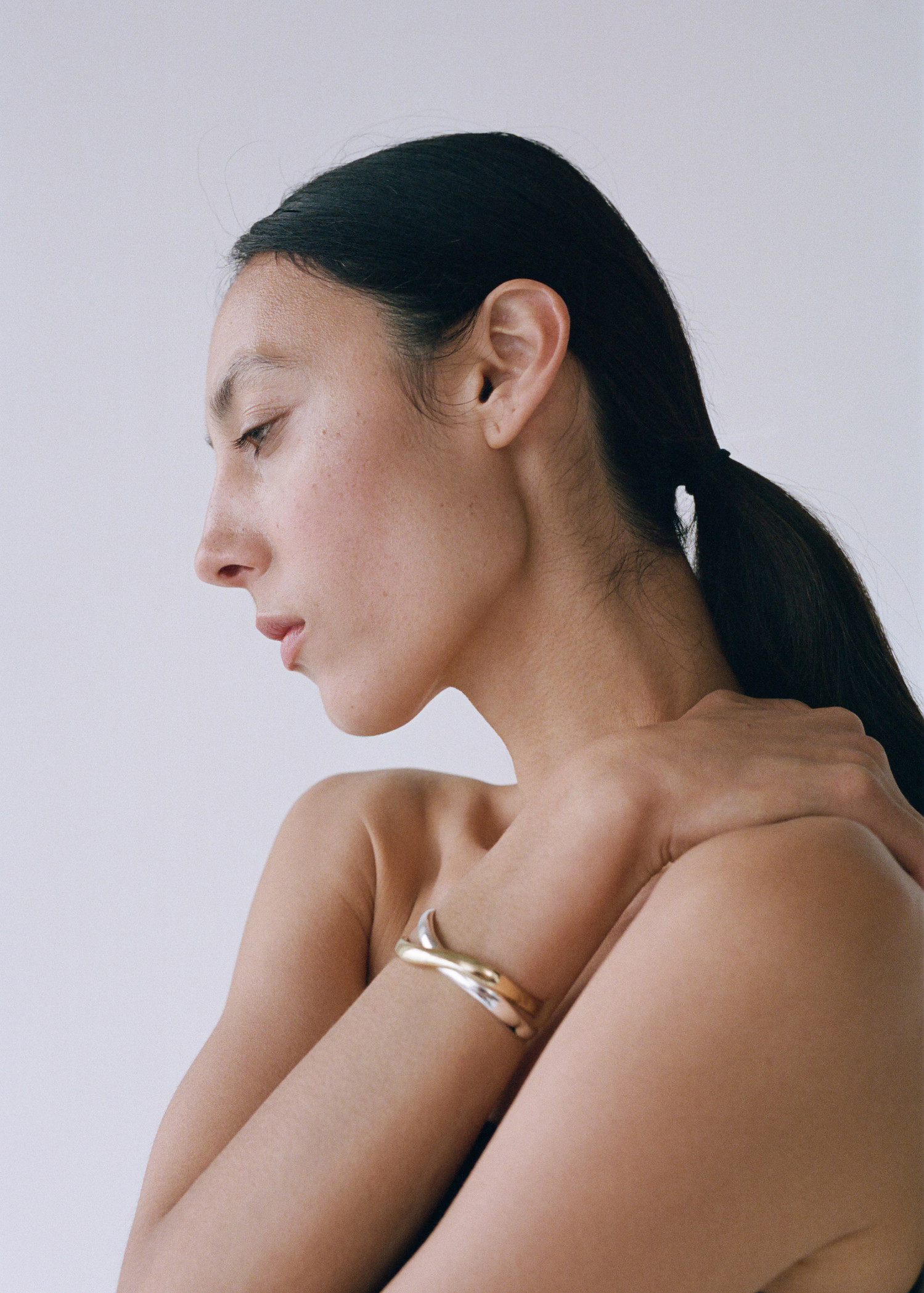 Set of combined rigid bracelets | Mango (US/MX/AU)