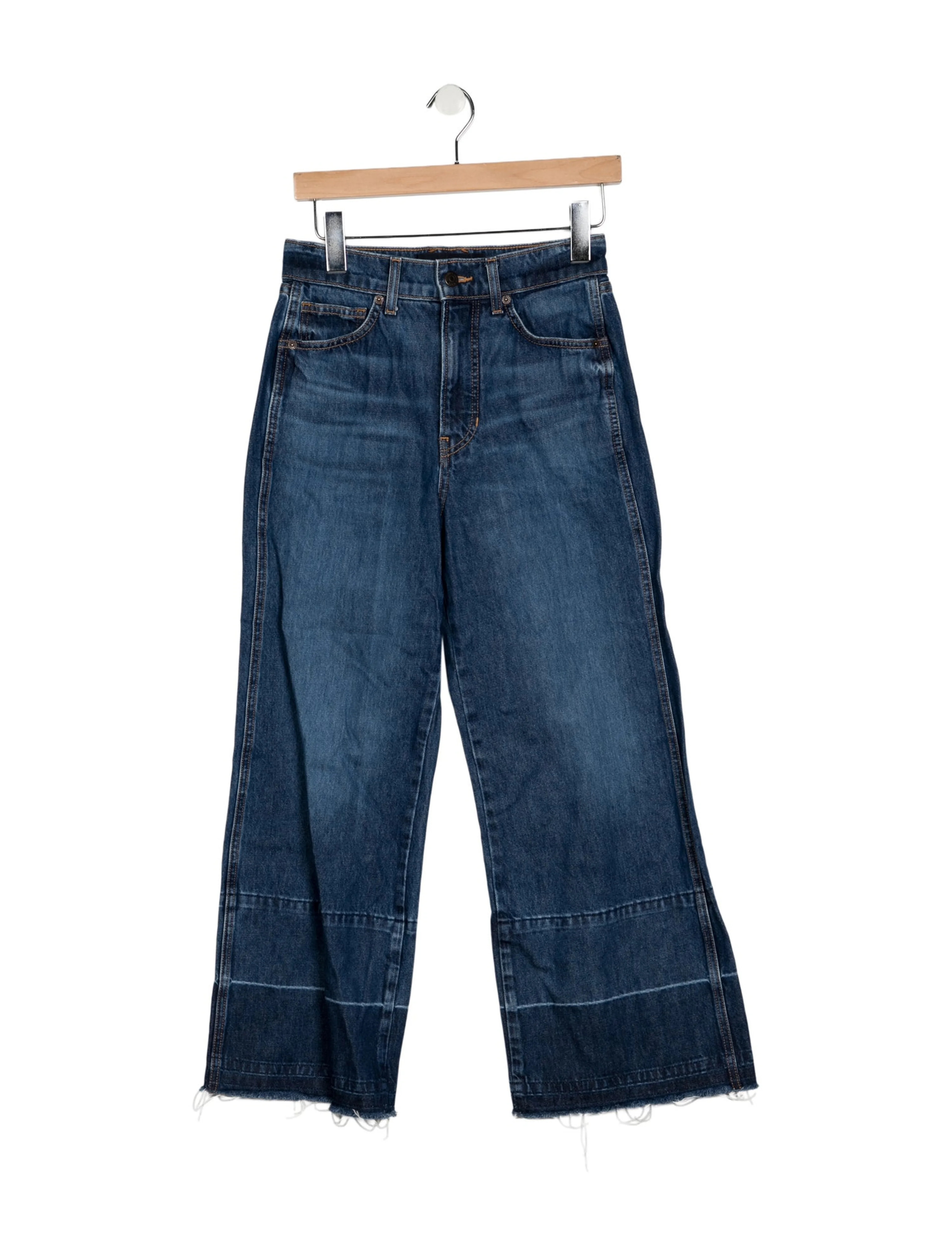 High-Rise Wide Leg Jeans | The RealReal