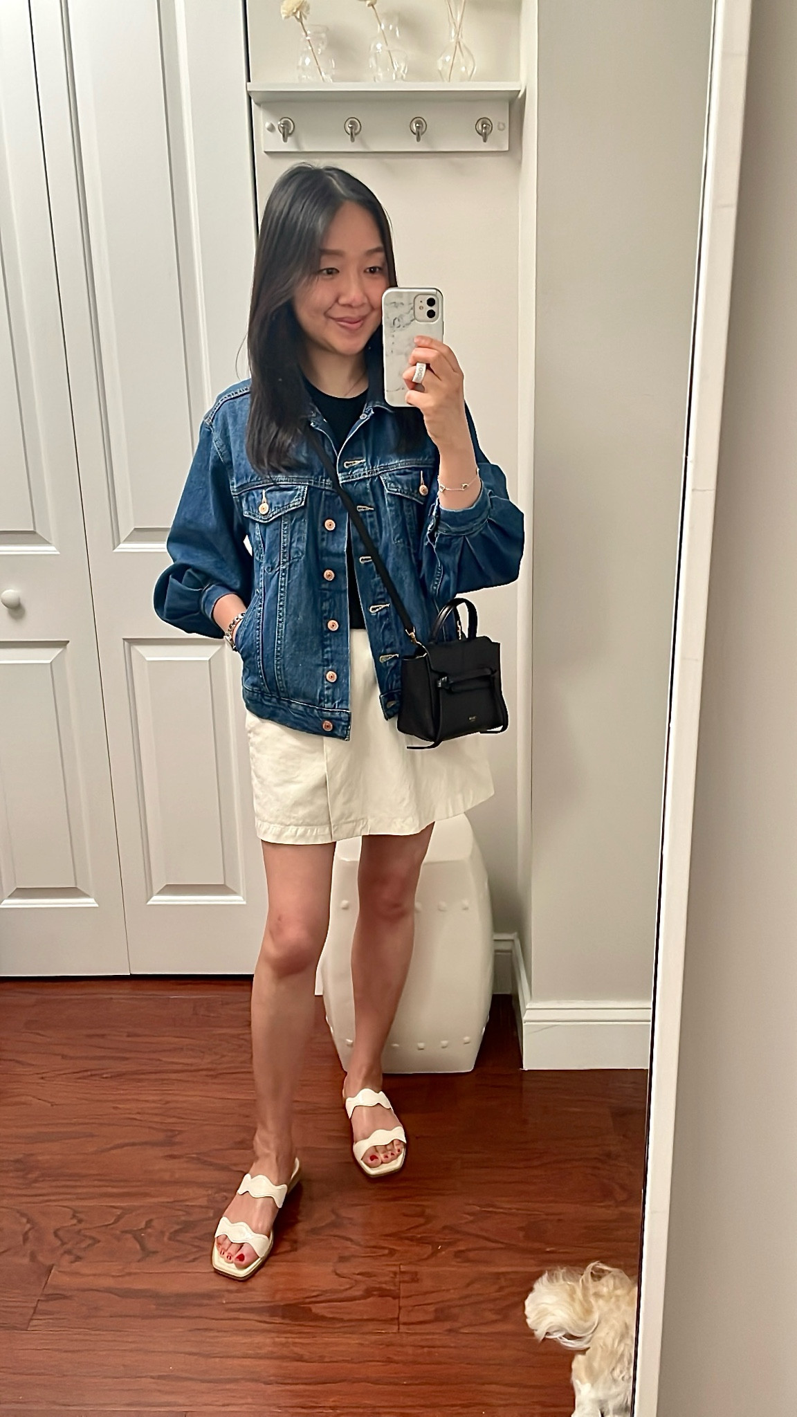 Sharing a review of this Gap x DOEN oversized denim jacket with measurements of kids size XL (12) on the blog. It should fit you if you're petite and wear size XS. Thanks for reading! 👉🏻 https://www.whatjesswore.com/2024/07/gap-x-doen-oversized-icon-denim-jacket-j-crew-demi-boot-crop-jean.html

#LTKShoeCrush #LTKFindsUnder100 #LTKOver40