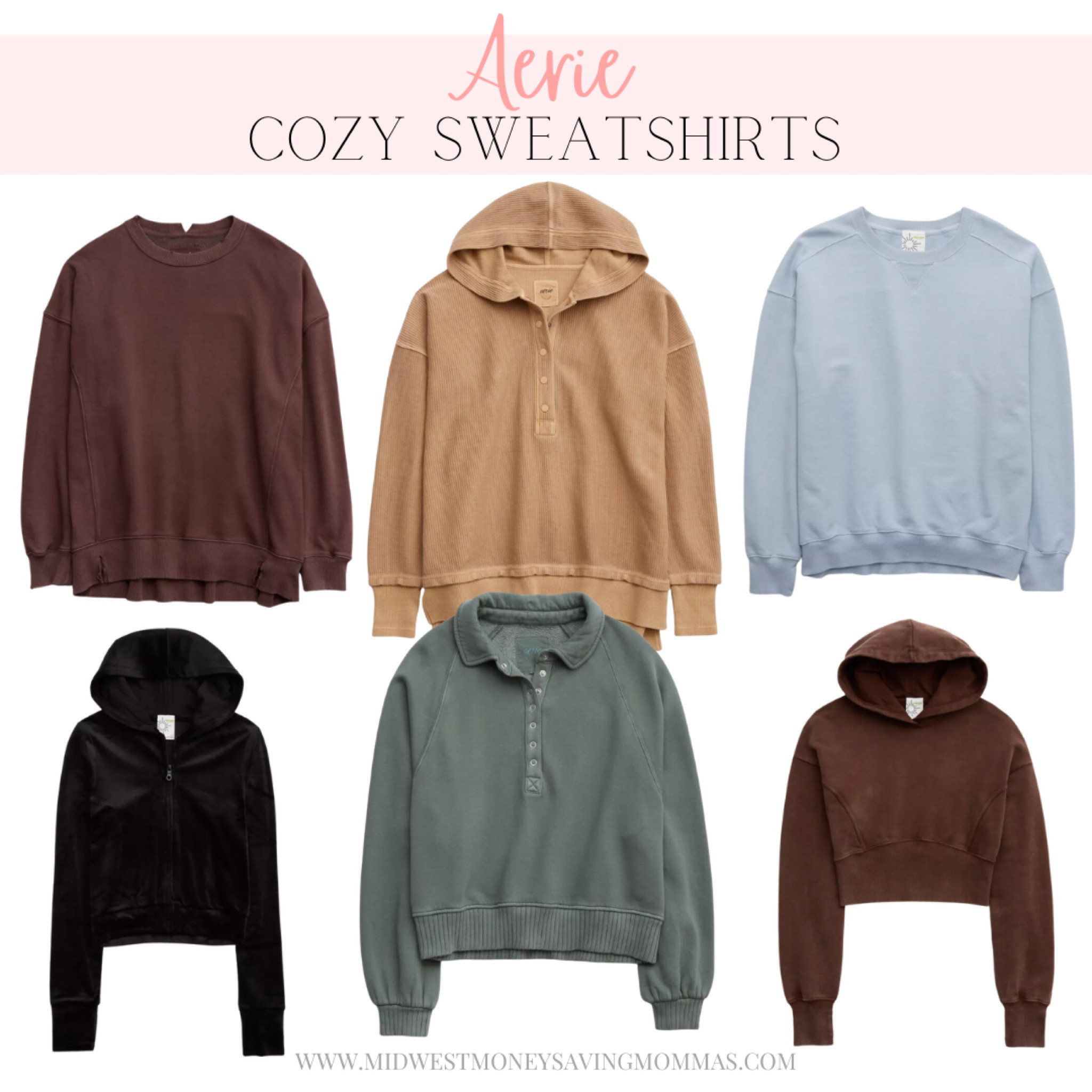 Cozy sweatshirts from Aerie 

Fall outfits  loungewear  athleisure  sweatshirt 

#LTKfindsunder100 #LTKstyletip #LTKSale