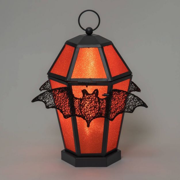Light Up Lantern with Bat Halloween Novelty Sculpture Light - Hyde &#38; EEK! Boutique&#8482; | Target