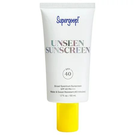 Supergoop Unseen Sunscreen SPF 40 1.7 fl oz / 50 ml | Walmart (US)