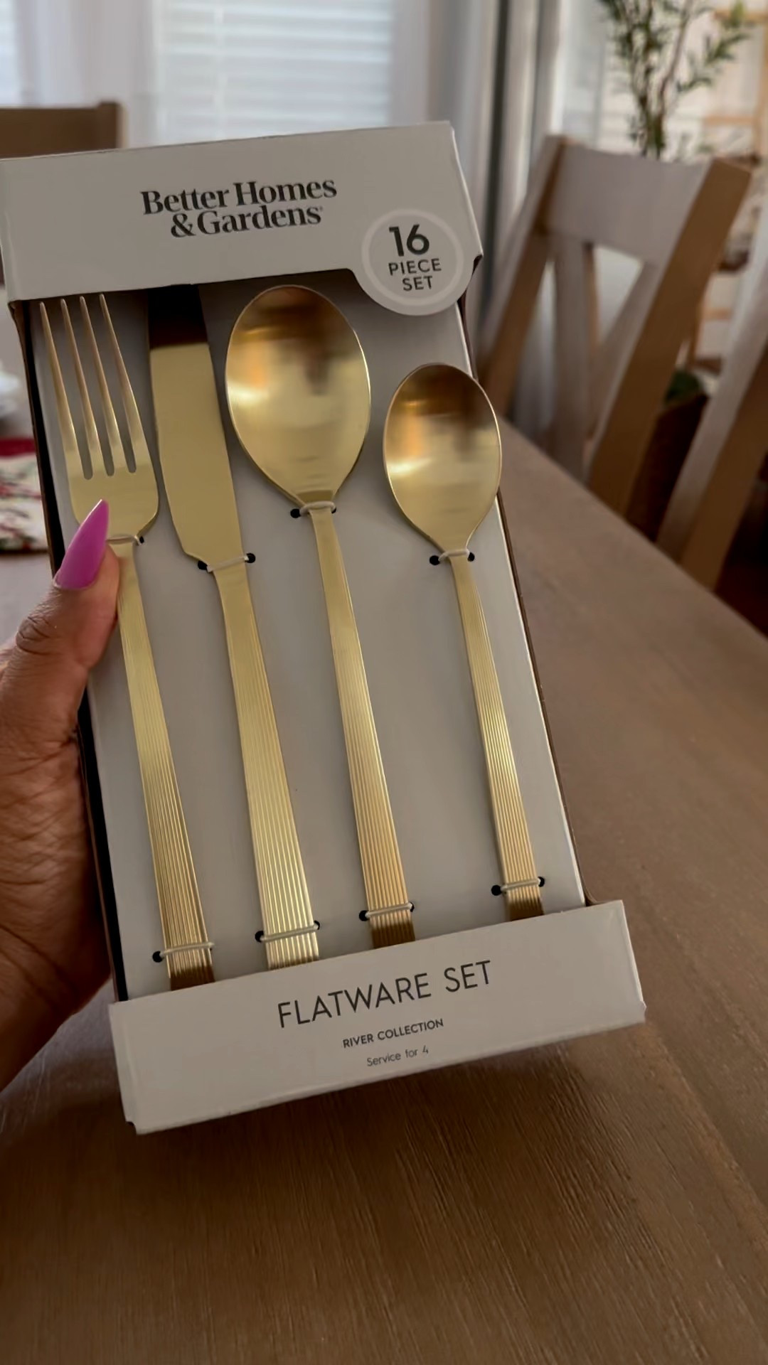 Walmart serving dishes for hosting! Holiday dinner, potlucks, lunch and brunch! Silverware in gold color

#LTKHome #LTKSaleAlert