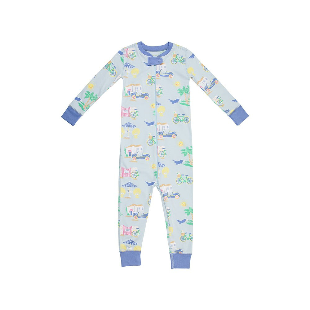 Knox's Night Night - Bahama Bound (Boy) with Park City Periwinkle | The Beaufort Bonnet Company