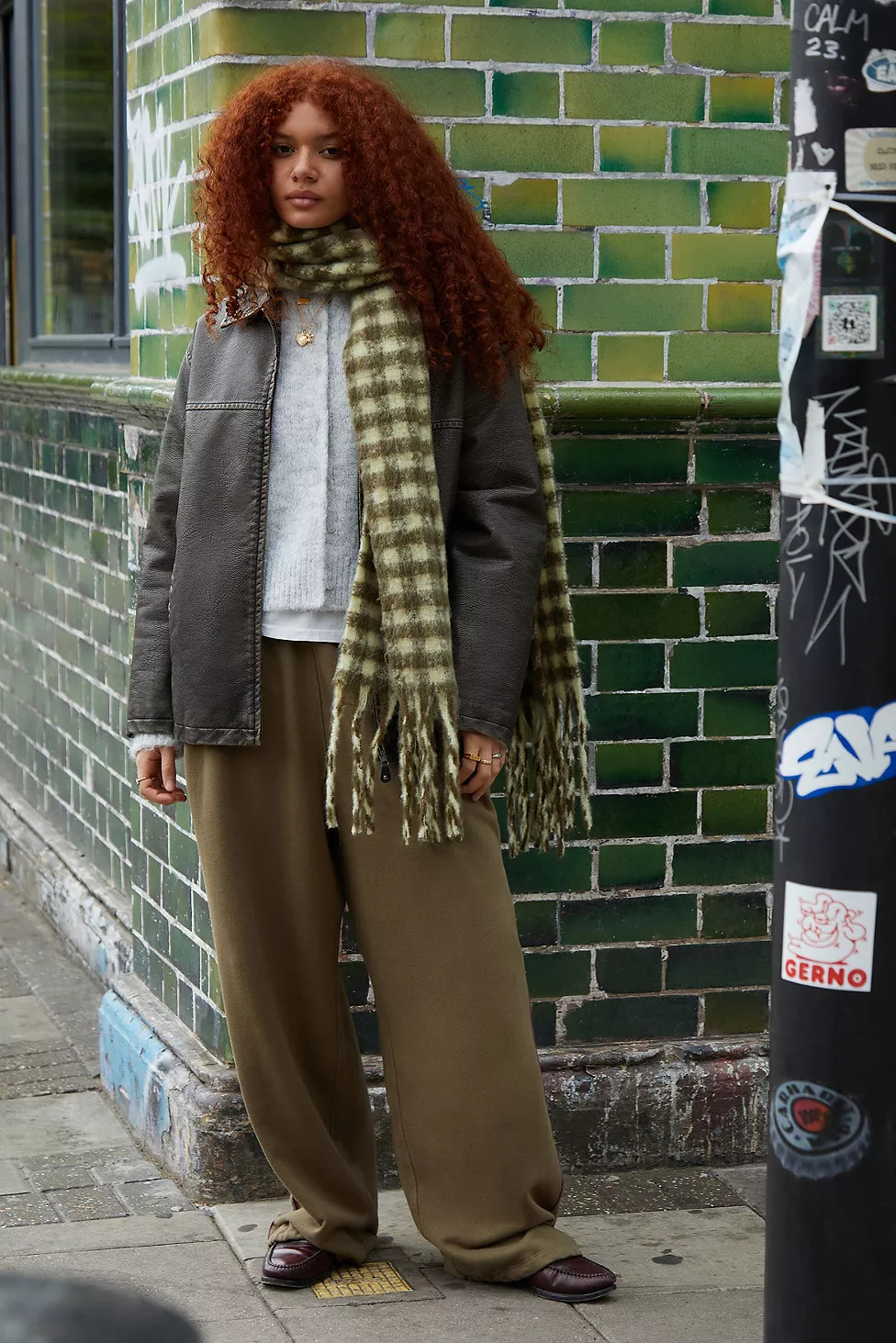 BDG Dex Detroit Brown Faux Leather Workwear Jacket | Urban Outfitters (EU)