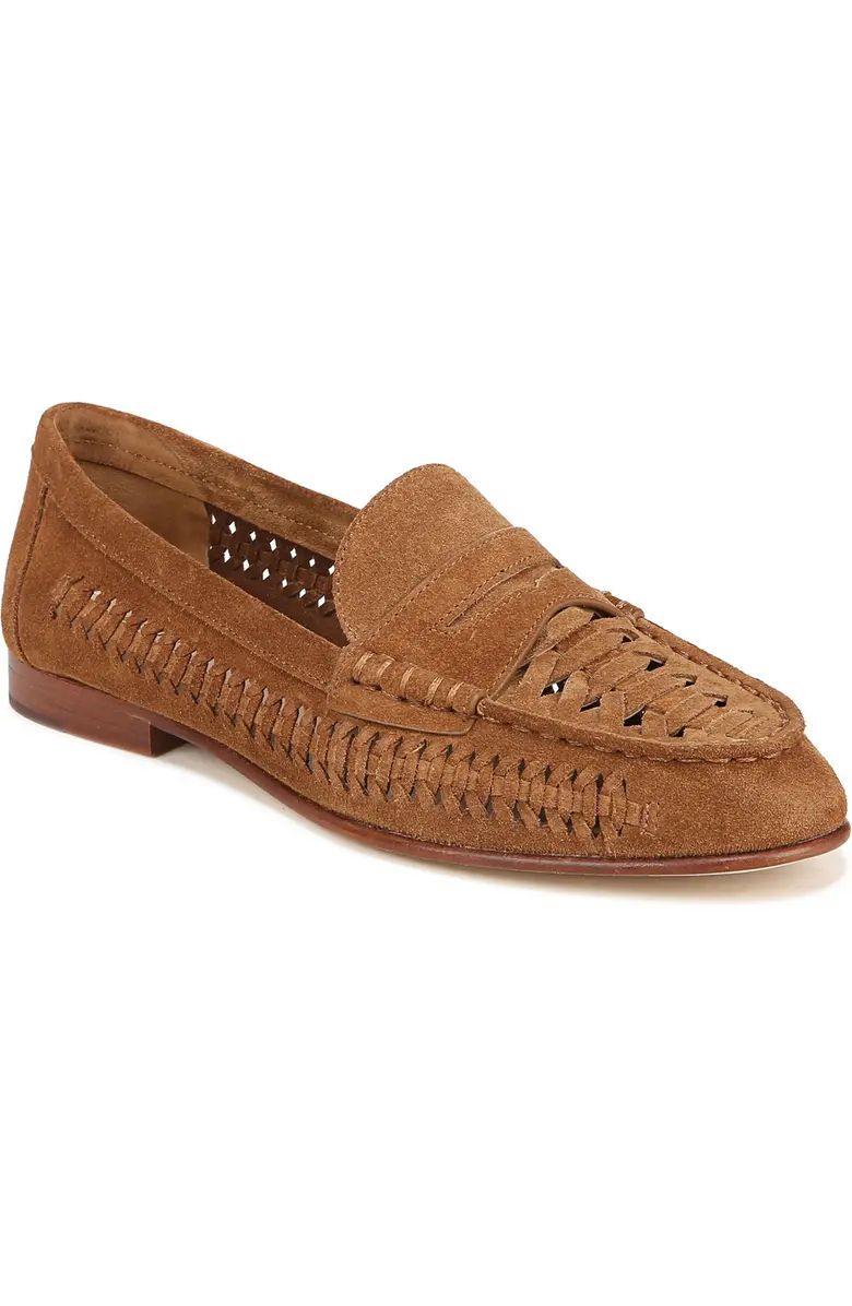 Veronica Beard Woven Penny Loafer (Women) | Nordstrom | Nordstrom