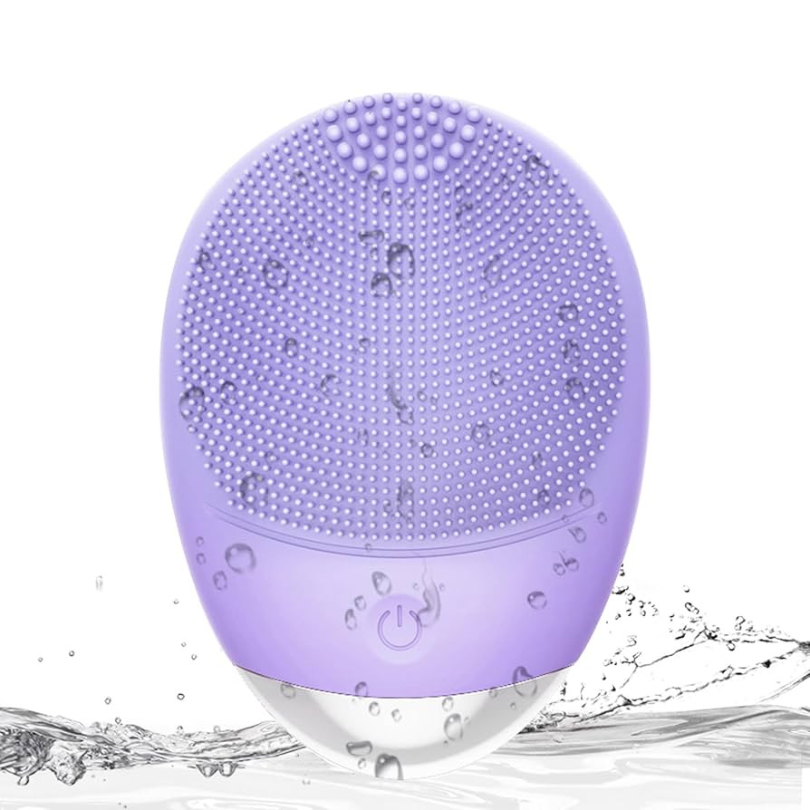 Facial Cleansing Brush, 3-in-1 Electric Soft Silicone Waterproof Face Scrubber, USB Rechargeable ... | Amazon (US)