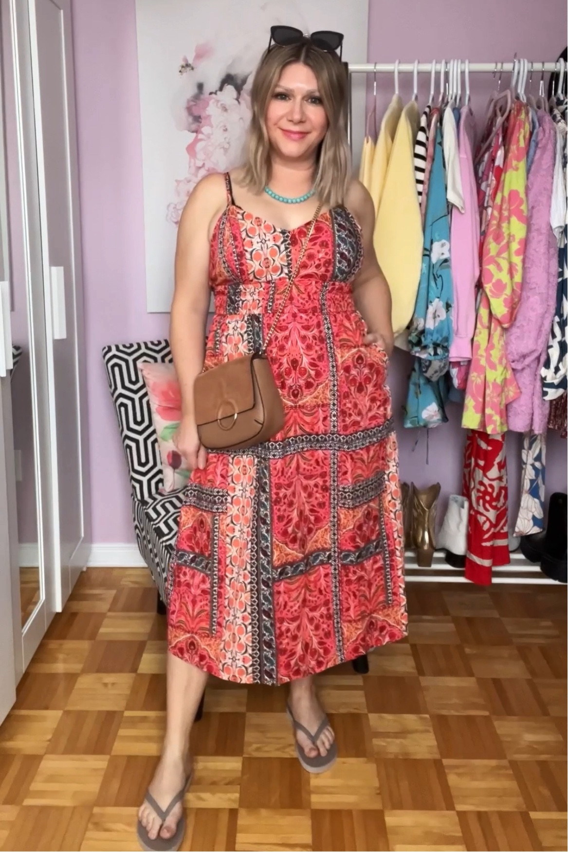 Vacation Fit ~ Midi Dress ☀️🌴

Dress Medium | Flip Flops 7 | Sunnies | Crossbody Bag 

#LTKtravel #LTKstyletip #LTKSeasonal