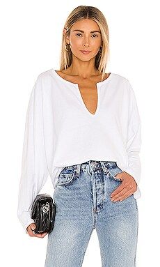 L'Academie Erika Top in Bright White from Revolve.com | Revolve Clothing (Global)