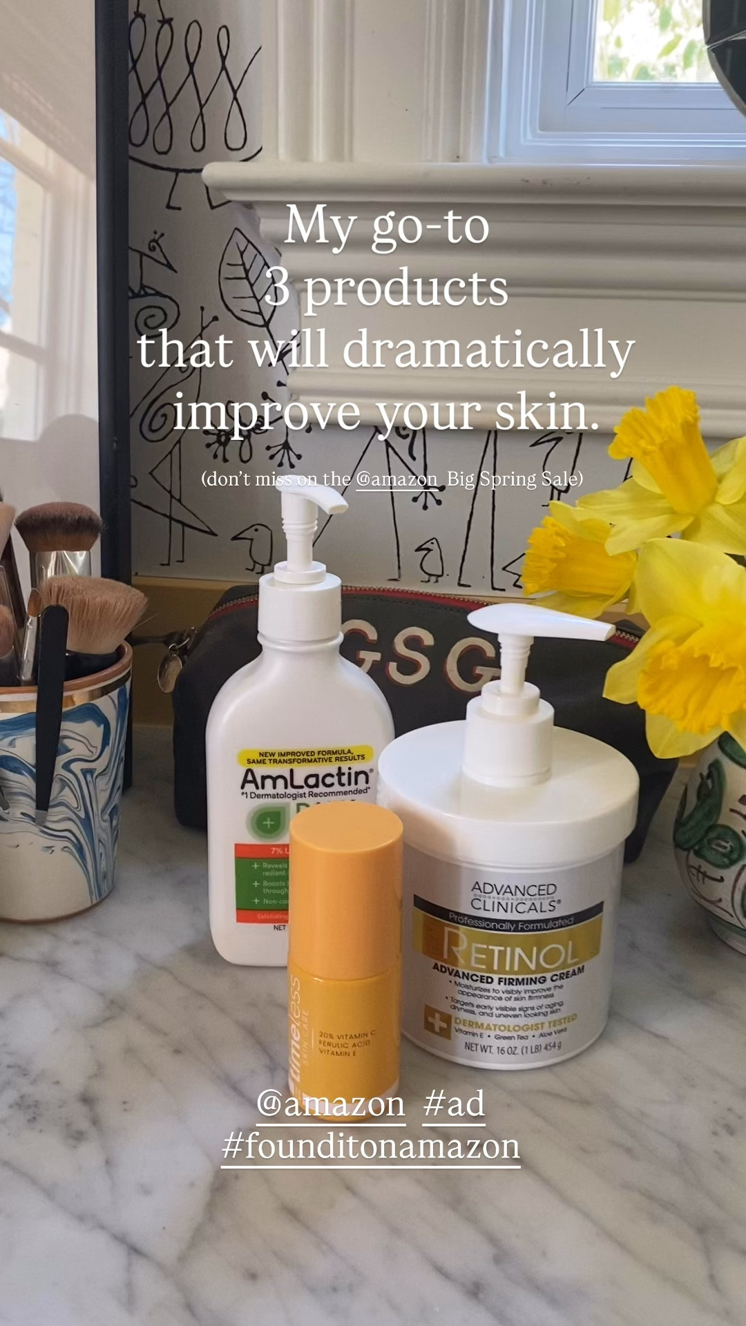 3 skincare HOLY GRAILS not to miss during the BIG SPRING @amazon SALE! #founditonamazon #ad #skincarefavorites