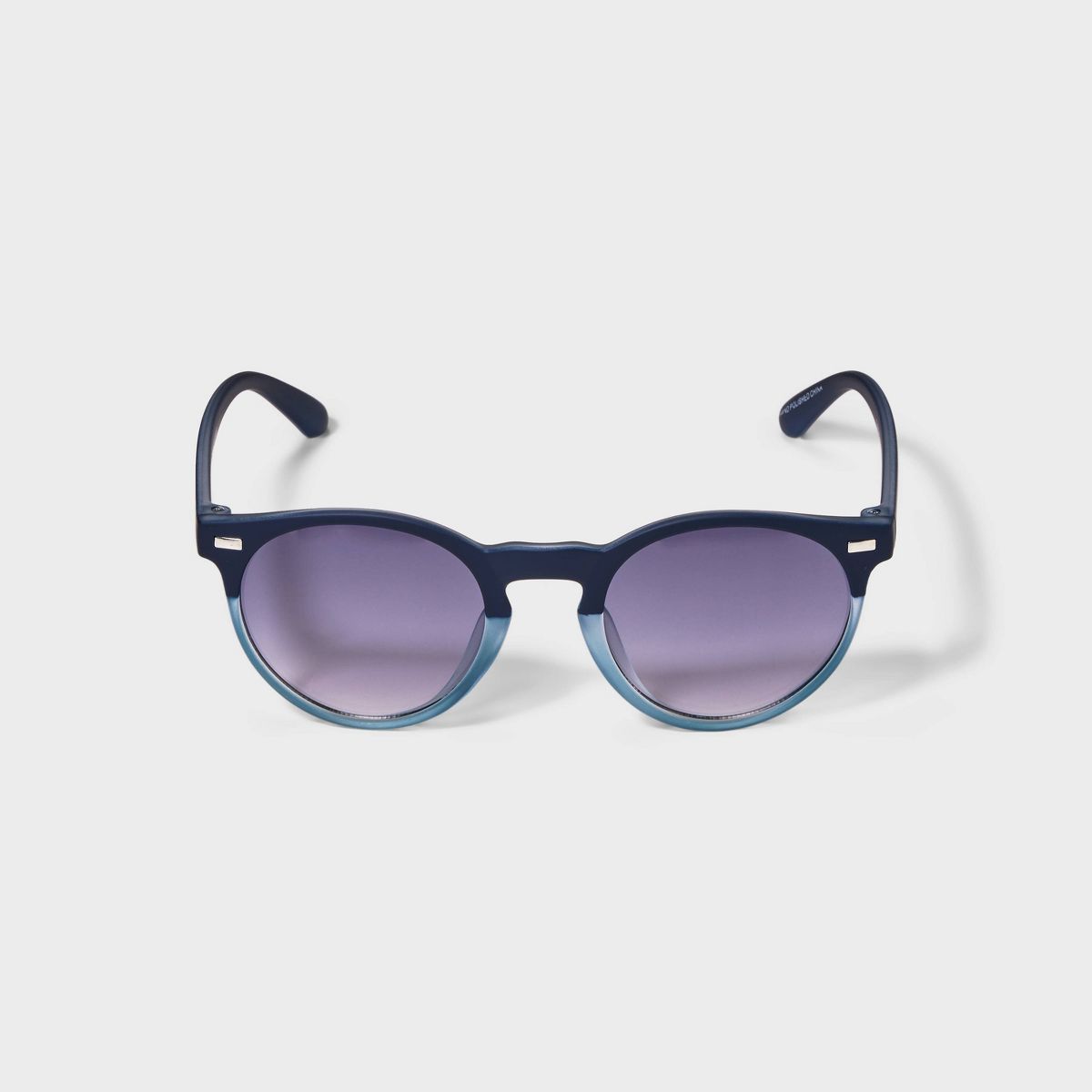 Boys' Aviator Round Sunglasses with Color Block - Cat & Jack™ Blue | Target