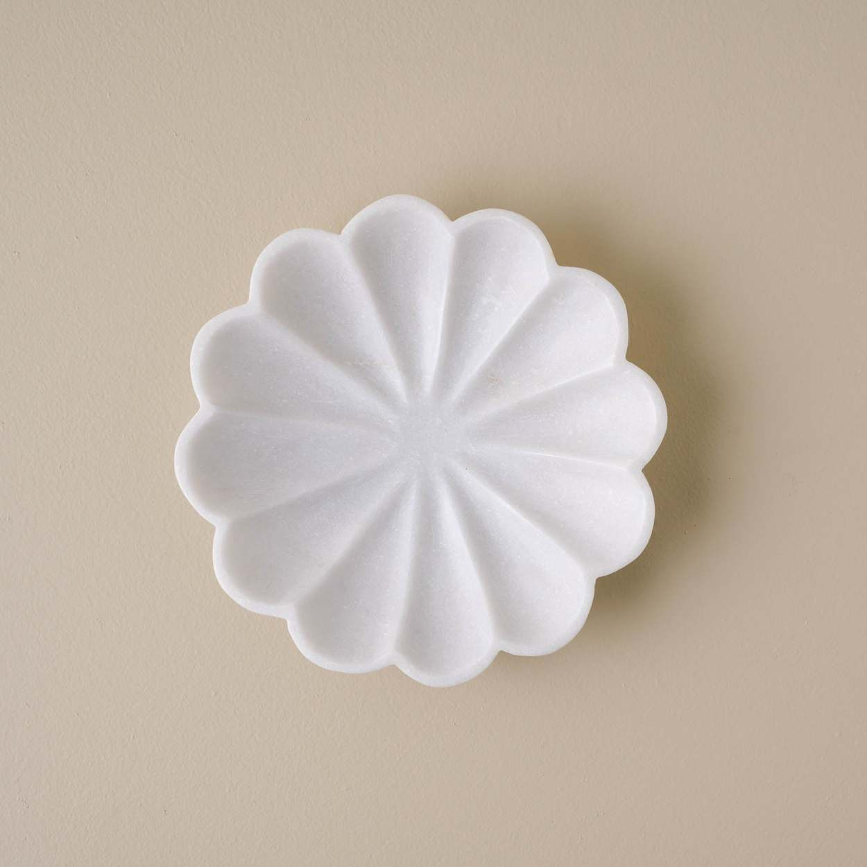 Scalloped Marble Accent Bowl | Magnolia