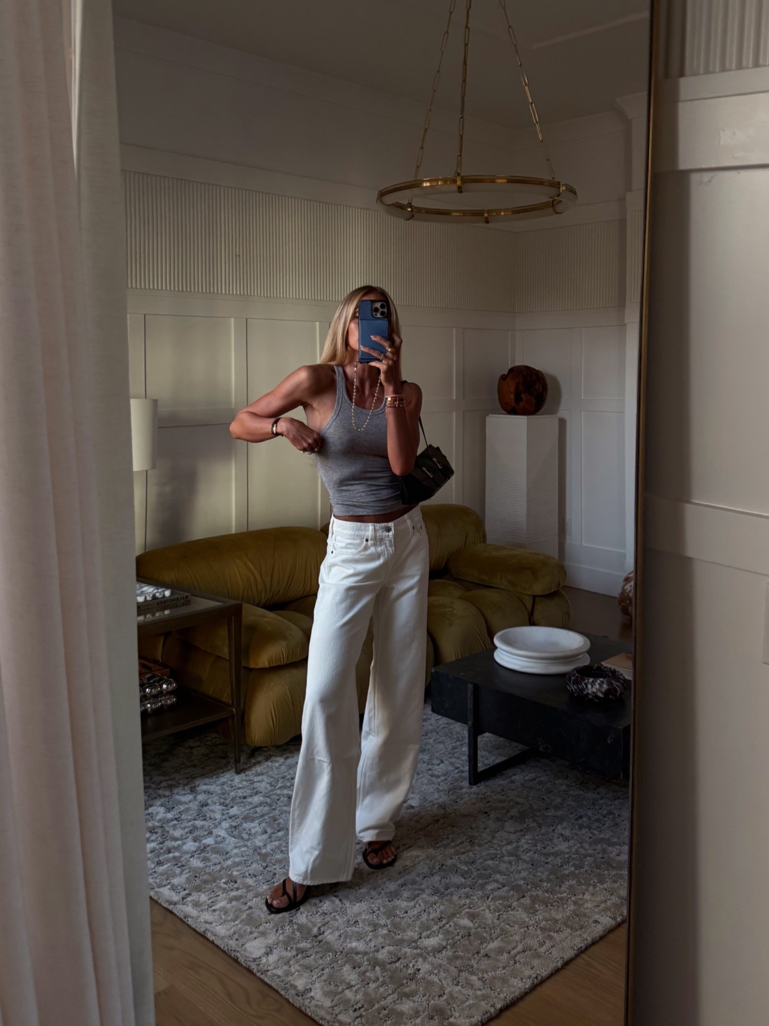 Casual dinner date look