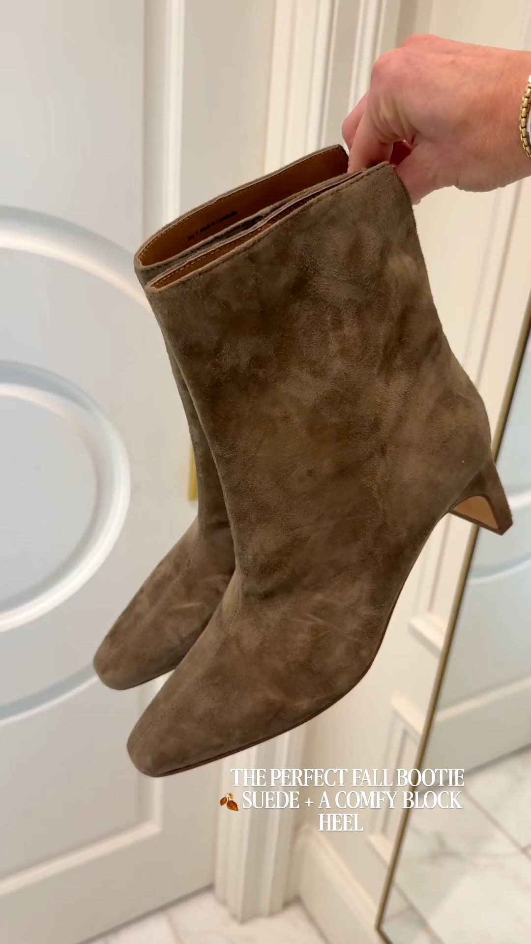 These are the perfect fall booties in suede! such a comfy block heel.

#LTKSeasonal