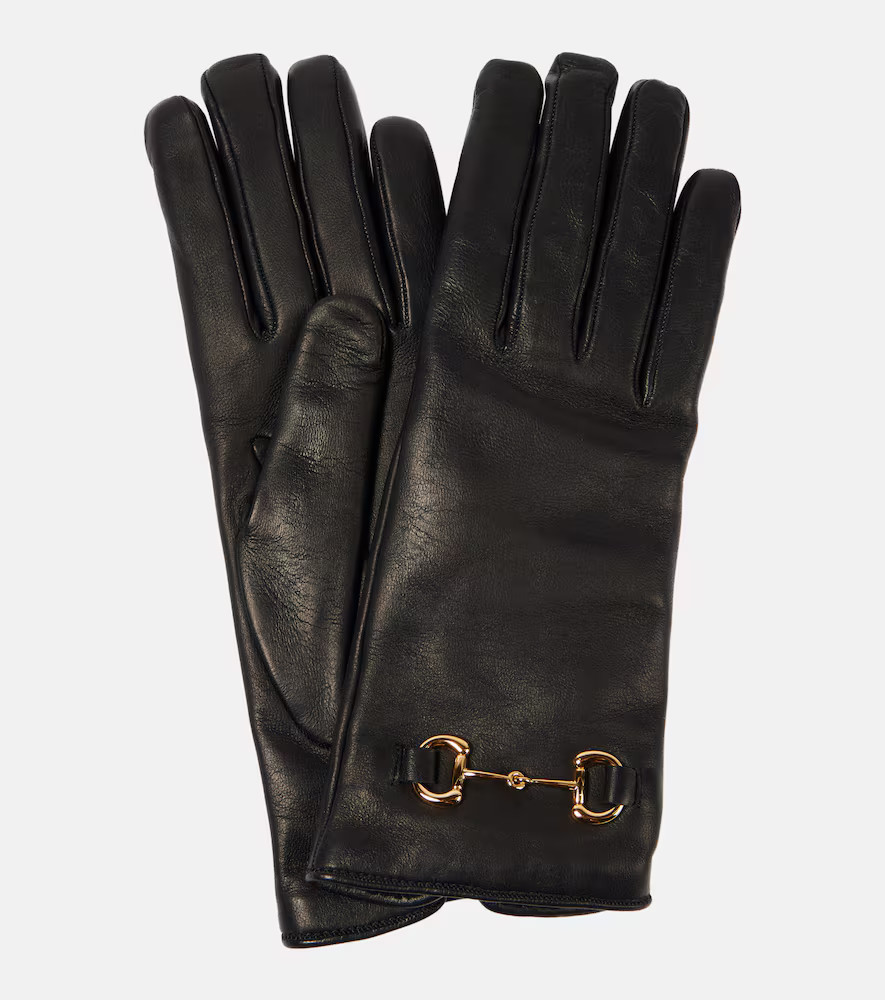 Gucci Horsebit leather gloves | Mytheresa (DACH)