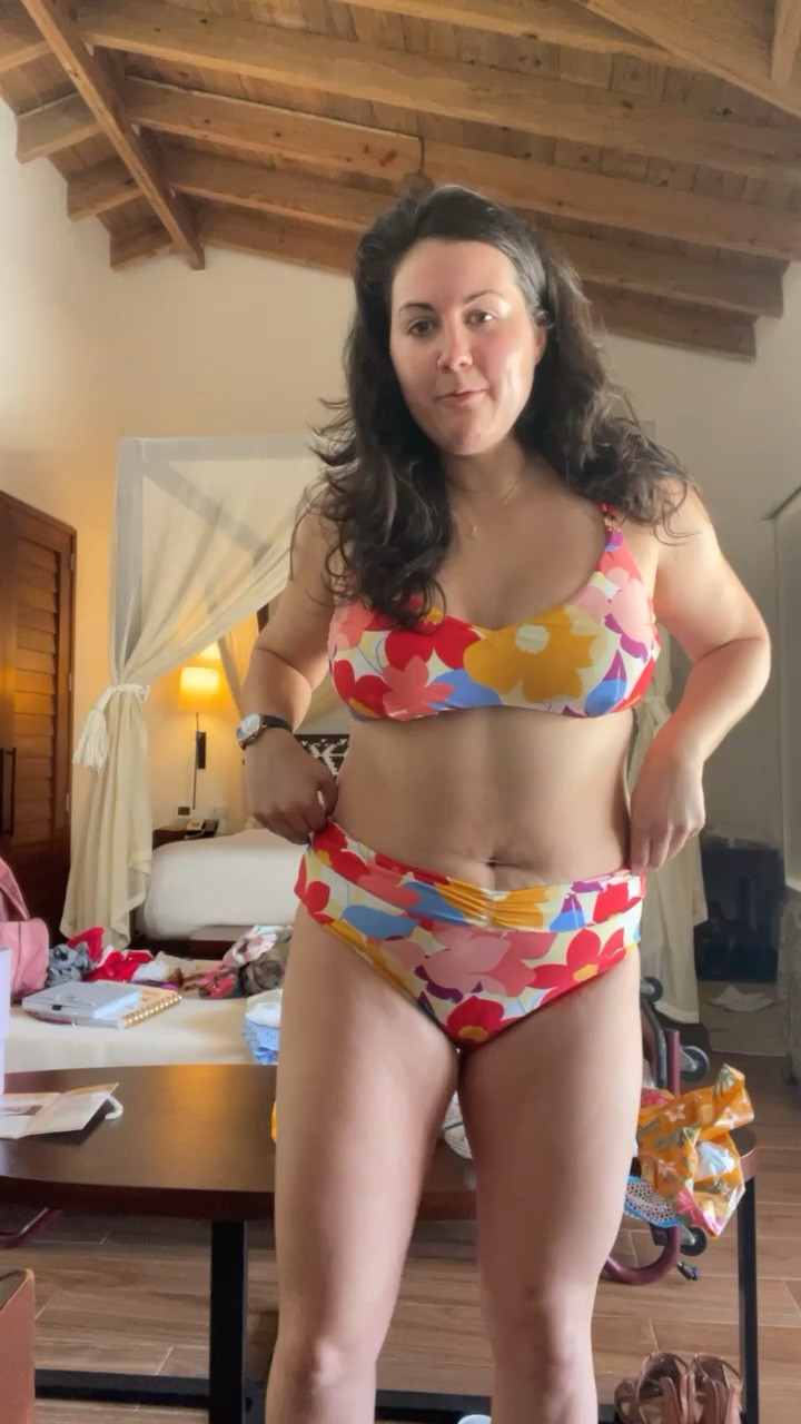 Most flattering two piece from Walmart!! 

#LTKswim #LTKunder100 #LTKunder50