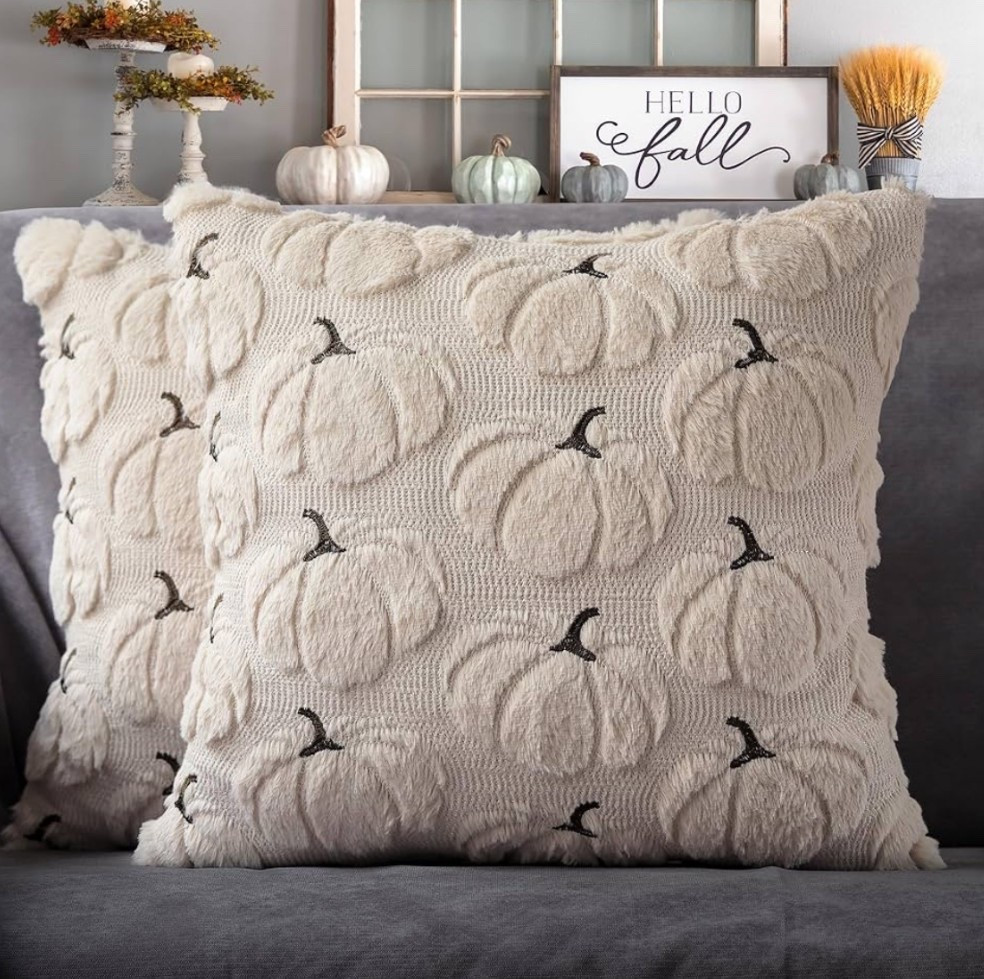 Loving these pumpkin pillows to add to my fall decor!  

#LTKHalloween #LTKHome #LTKSeasonal