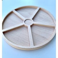 Sorting Tray, Wooden Sensory Compartment Round Loose Part | Etsy (US)