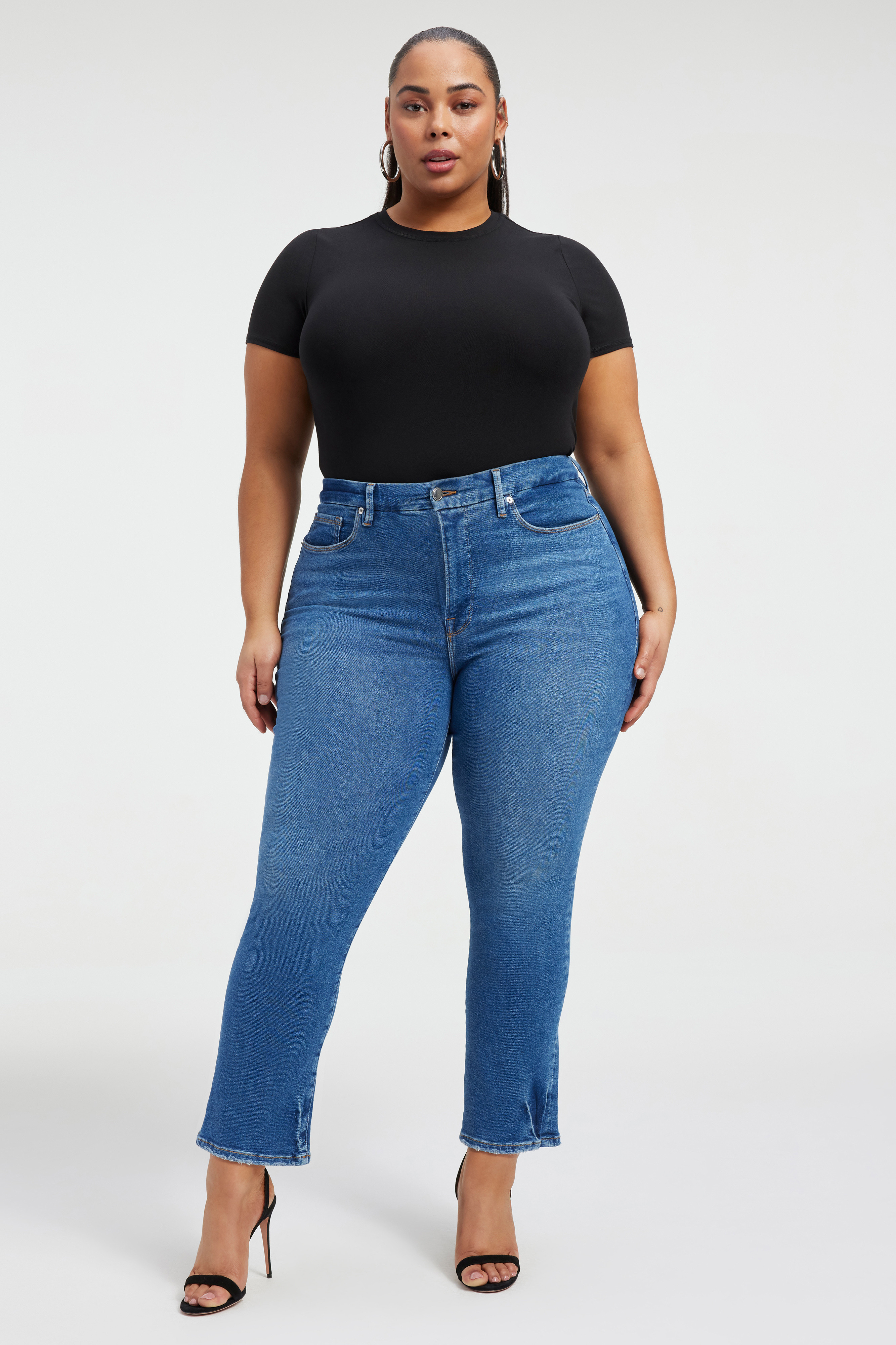 GOOD LEGS STRAIGHT JEANS | Good American