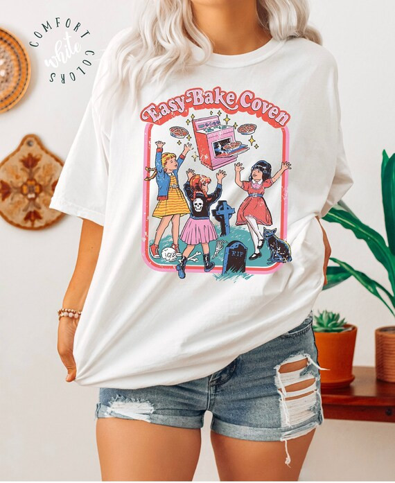 Easy Bake Coven Retro Halloween Tshirtretro Halloween - Etsy | Etsy (US)