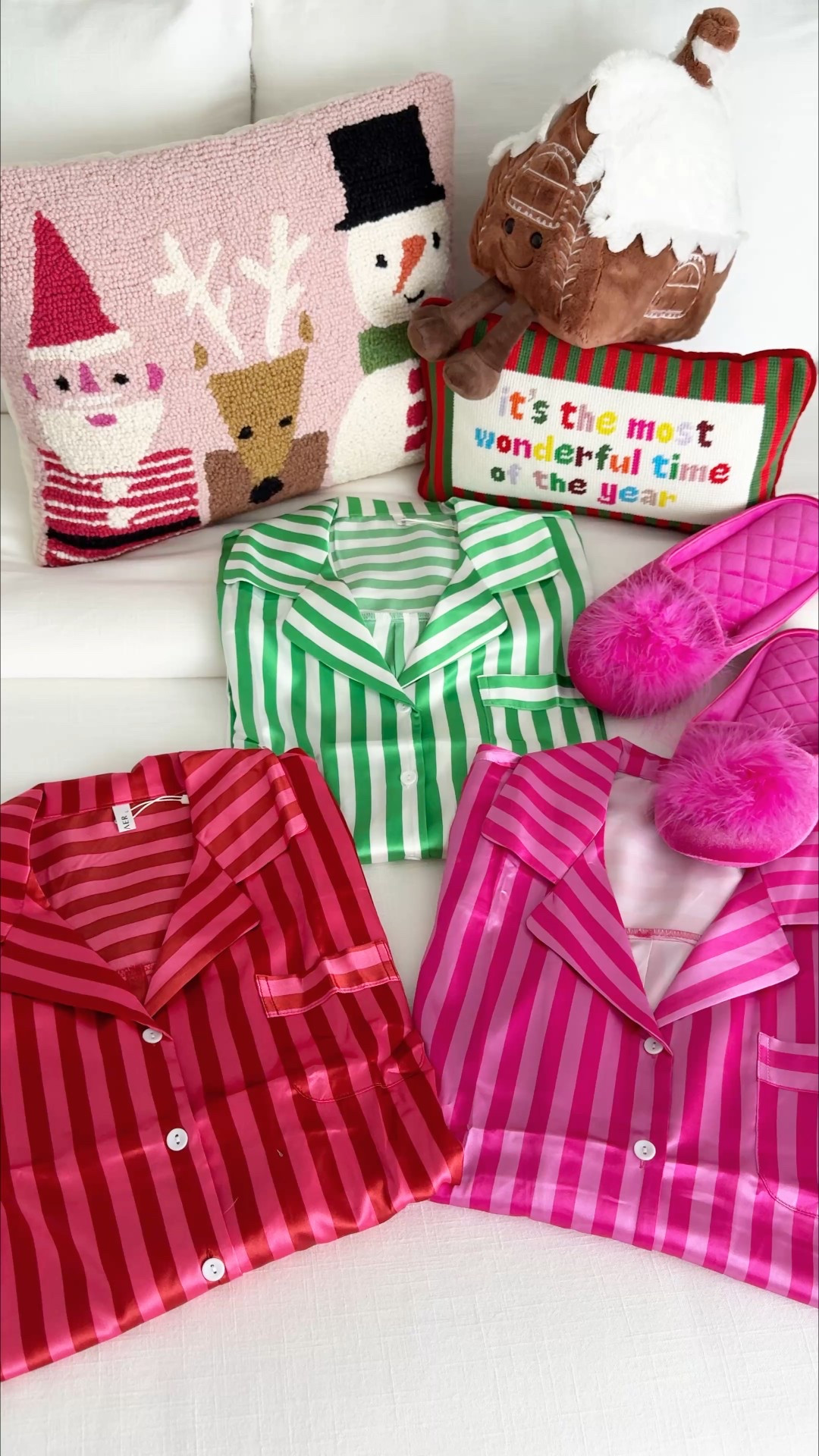 Amazon Christmas pajamas, Amazon pajamas, satin pajamas, striped pajamas, Amazon gifts for her, amazon gift guide for her, amazon gift ideas for her

True to size! 

#LTKGiftGuide #LTKHoliday #LTKFindsUnder50