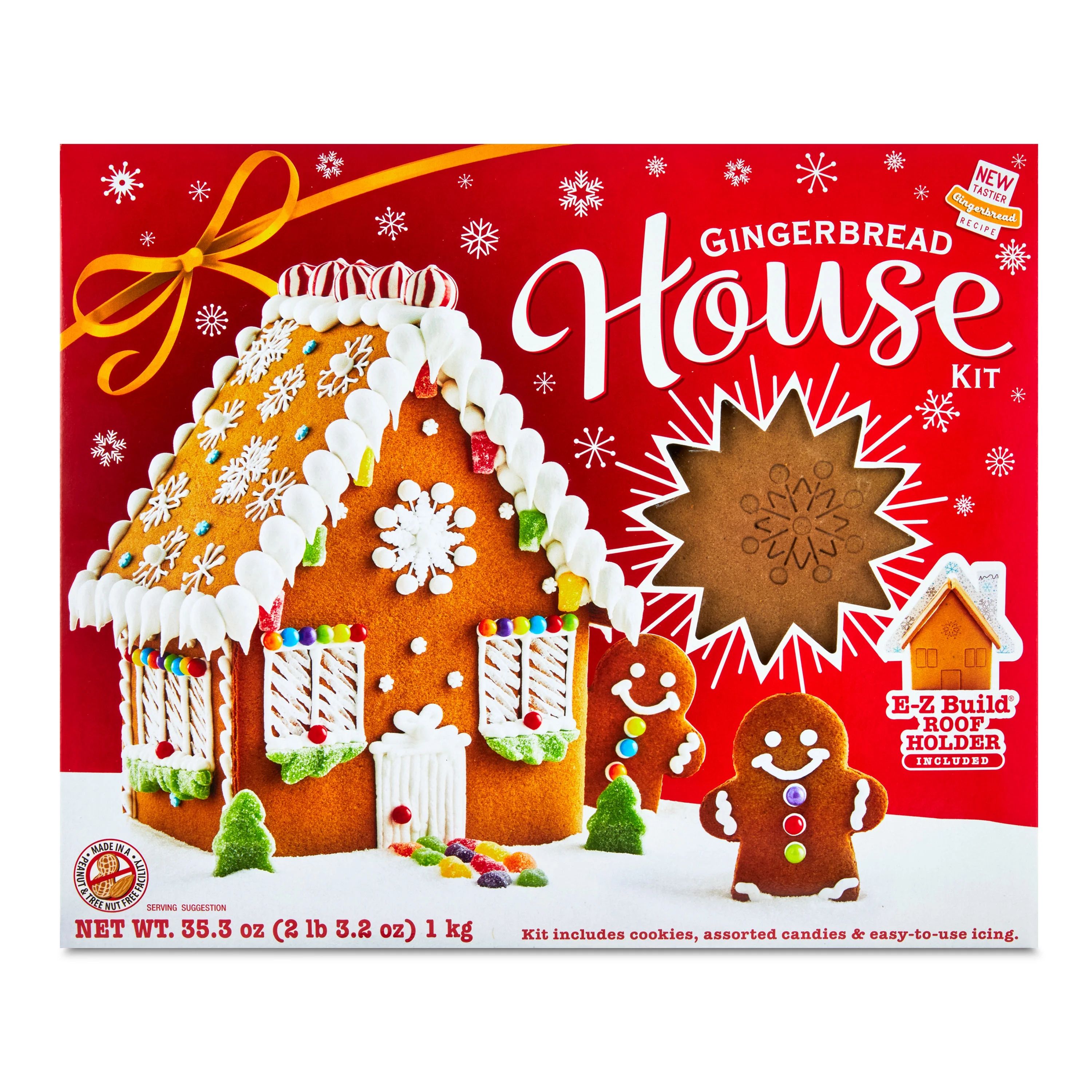 Freshness Guaranteed Christmas Gingerbread House Kit, 35.3 oz, 1 Count | Walmart (US)