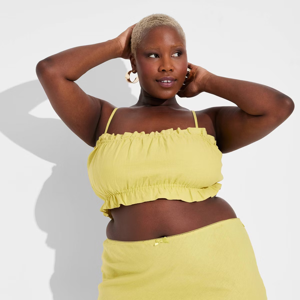 Women's Linen Tiny Tank Top - Wild Fable™ | Target