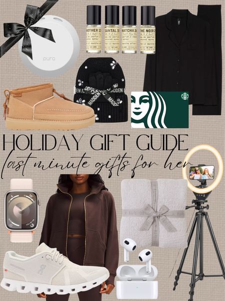Last minute gift ideas for her! 
Order by December 19th on most of the items for them to arrive by Christmas! 

Gifts for her. Gift guides. Ugg. Barefoot Dreams. 

#LTKfindsunder100 #LTKGiftGuide #LTKHoliday