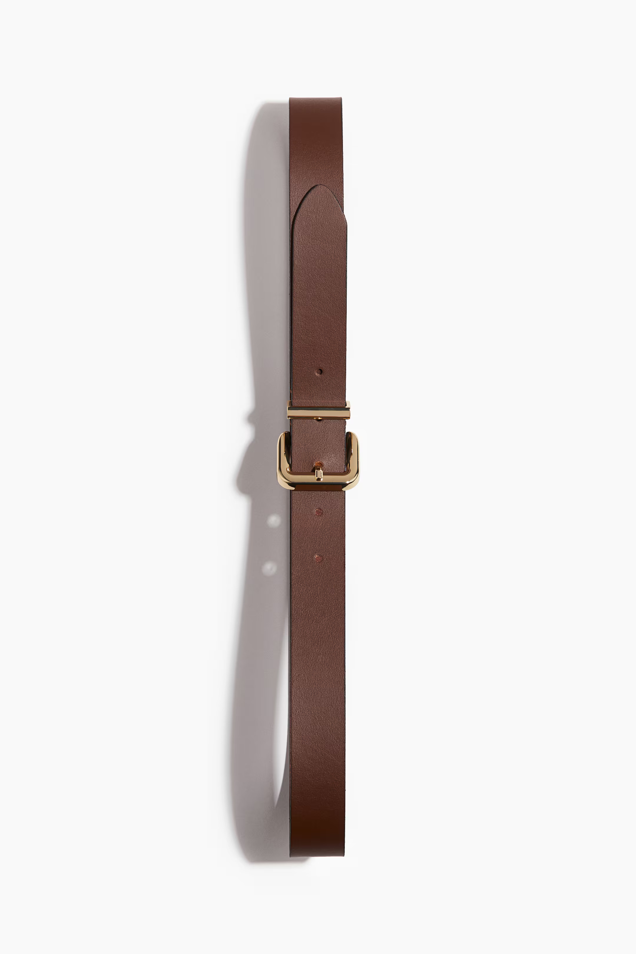 Leather belt - Brown - Ladies | H&M GB | H&M (UK, MY, IN, SG, PH, TW, HK)