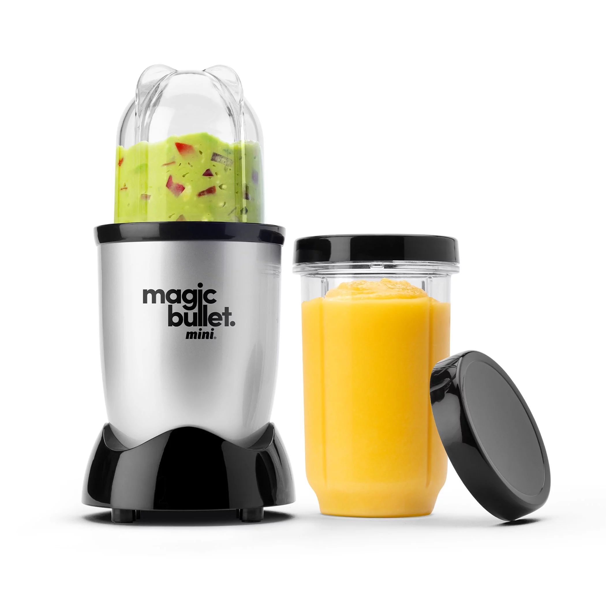 Magic Bullet® Mini 14 oz. Compact Personal Blender Silver/Black - Walmart.com | Walmart (US)