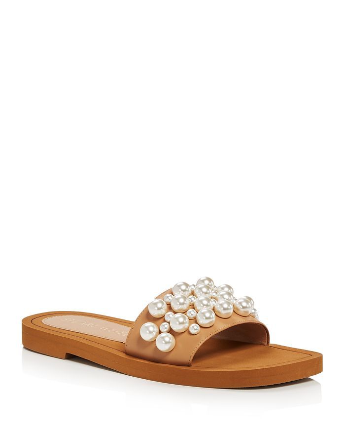 Women's Goldie Embellished Slide Sandals | Bloomingdale's (US)