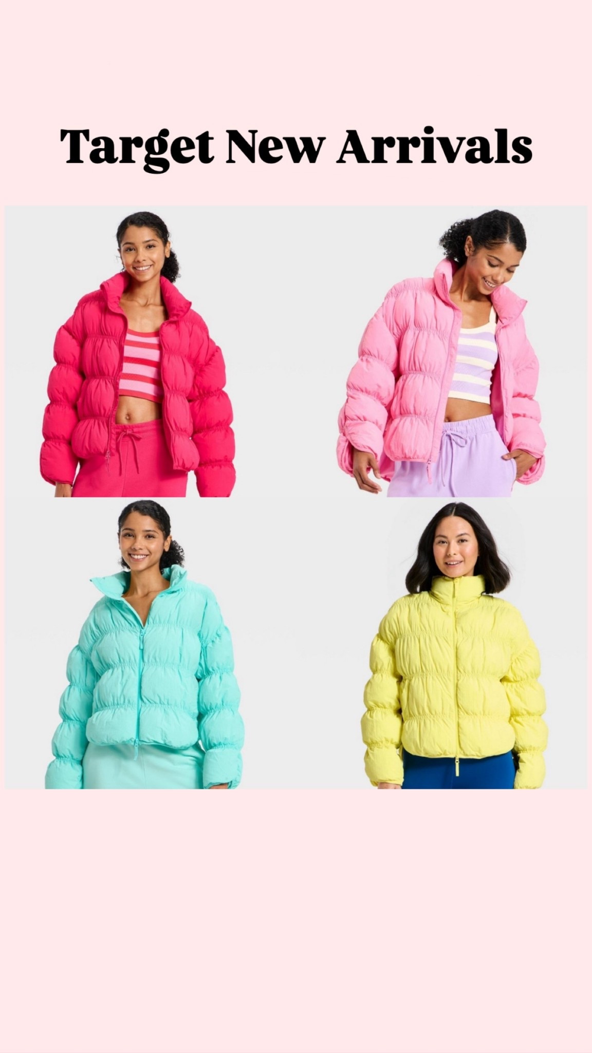 Target new arrivals 
Puffer jacket

#LTKFindsUnder50 #LTKFindsUnder100
