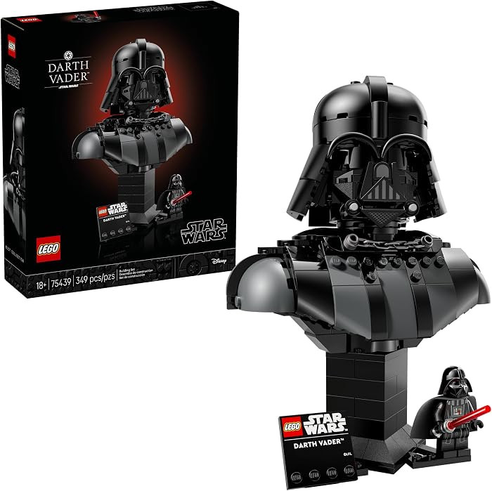 LEGO Star Wars Darth Vader Bust - Collectible Building Set for Adults, Ages 18+ - Star Wars Gift ... | Amazon (US)