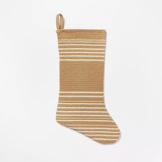 Striped Stocking Tan - Threshold™ designed with Studio McGee | Target