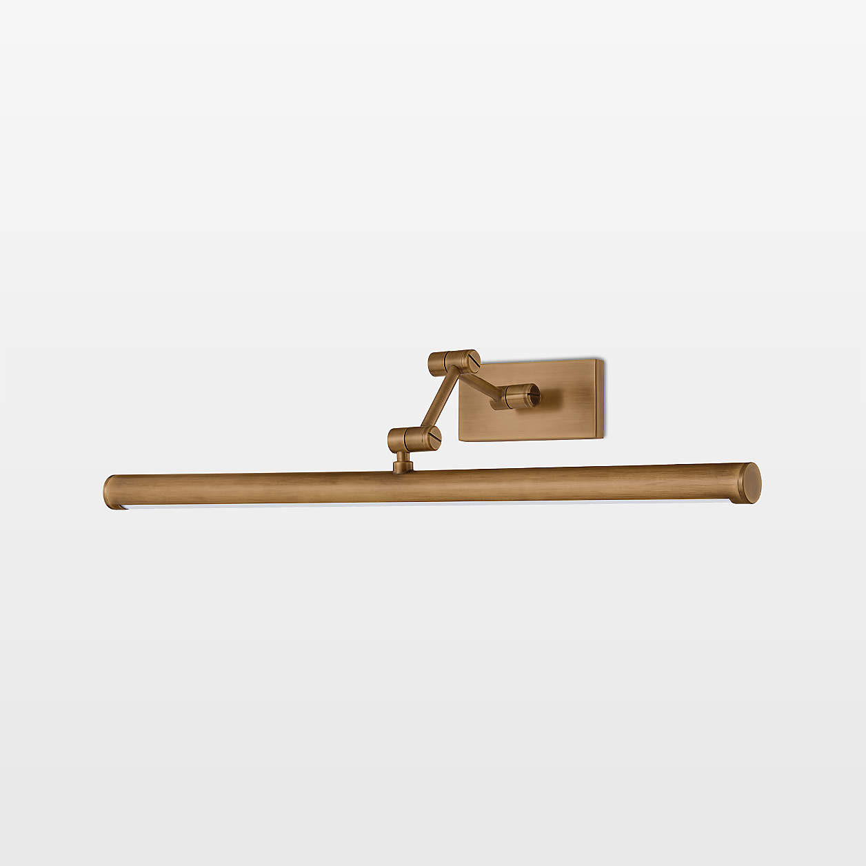 Carlisle Brass Picture Light 24" | Crate & Barrel | Crate & Barrel