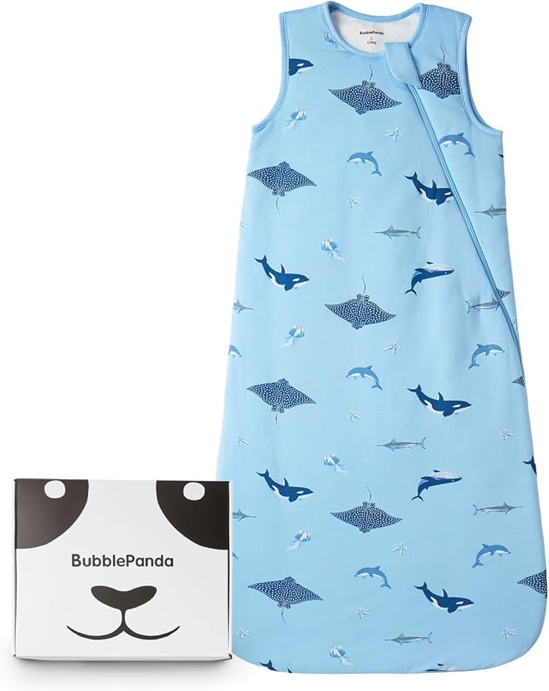 BubblePanda Rayon Made from Bamboo Sleep Sack 6-12 Months 0.5 Tog Soft Lightweight Toddler Sleep ... | Amazon (US)