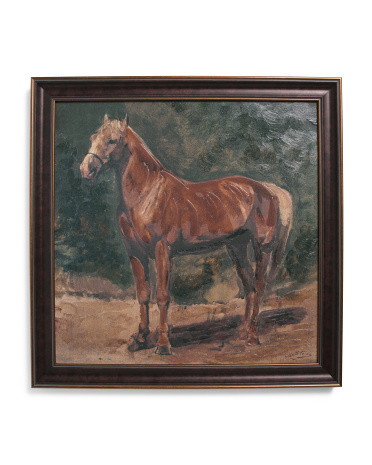 24x24 Brown Horse Wall Art | Marshalls