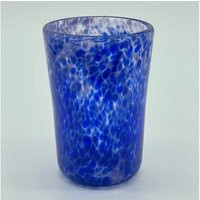 Hand Blown Glass Blue & Purple Tumbler | Etsy (US)