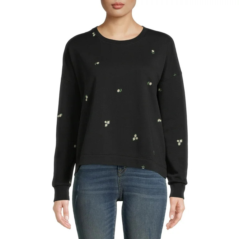Time and Tru Women's Sweatshirt | Walmart (US)