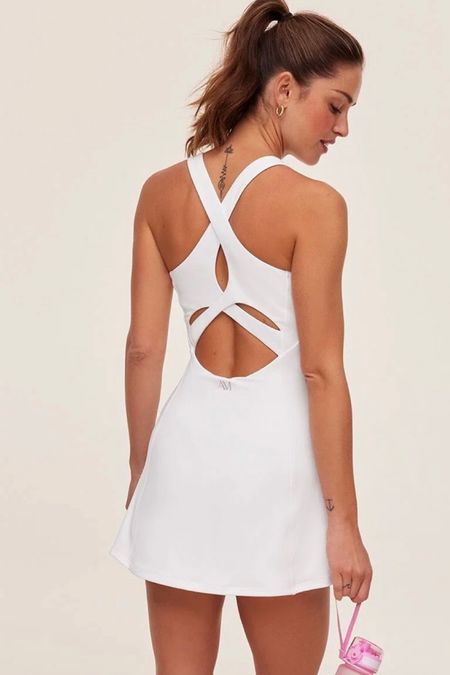 Workout dress #workoutdress #tennisdress #cleangirlaesthetic 