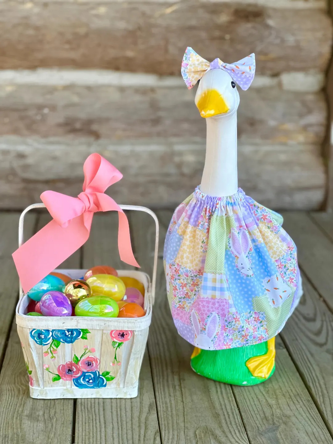 Easter Dress for Porch Goose - 17" 23" 28" Goose Outfit - Spring Goose Outfit - Lawn Goose Access... | Etsy (US)