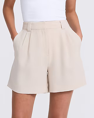 High Waisted Relaxed Shorts | Express