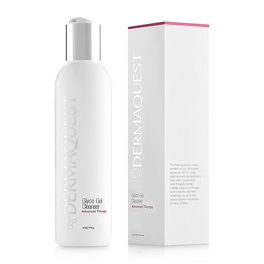 DermaQuest Advanced Therapy Foaming Glyco Gel Cleanser with 15% Glycolic Acid & Lactic Acid - Dee... | Amazon (US)