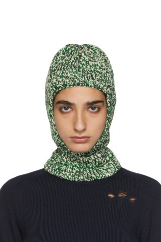 Green Wool Balaclava | SSENSE