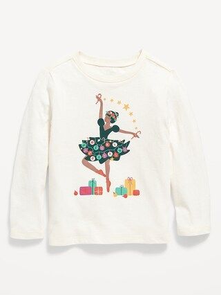 Unisex Long-Sleeve Graphic T-Shirt for Toddler | Old Navy (US)